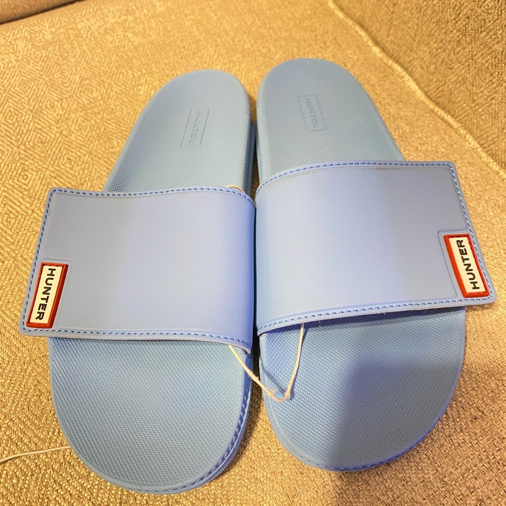 NWT Blue hunter slides - Picture 5 of 5